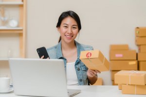 Ilustrasi seorang Digital Marketing