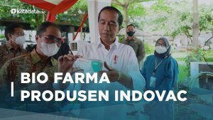 Presiden Jokowi Puji Bio Farma, Luncurkan Vaksin Covid-19 IndoVac