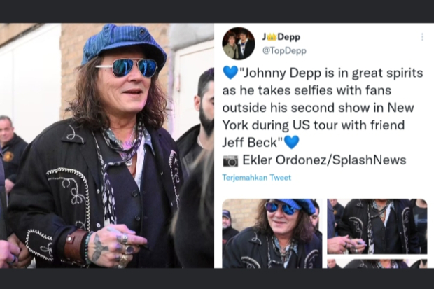 Penampilan Terbaru Johnny Depp