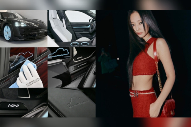 Desain Porsche spesial Jennie Blackpink