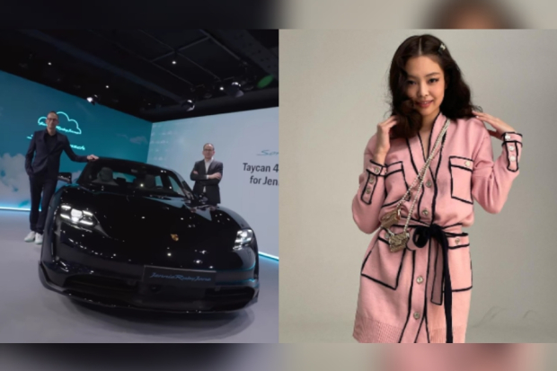 Desain Porsche spesial Jennie Blackpink