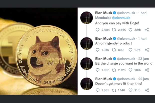 Dogecoin untuk Transaksi Parfum