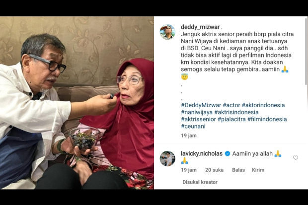 Deddy Mizwar dan Nani Wijaya