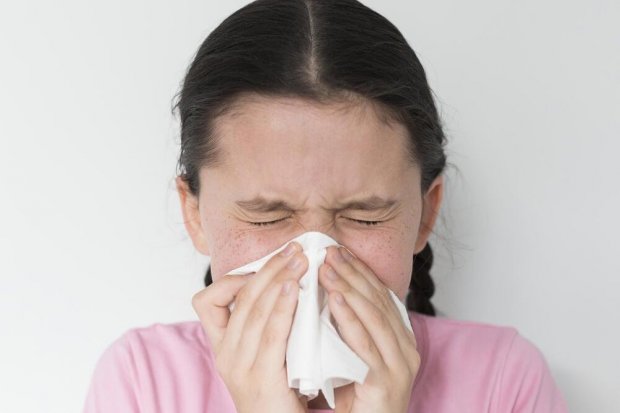 Ilustrasi Sakit Flu yang menyerang rongga hidung
