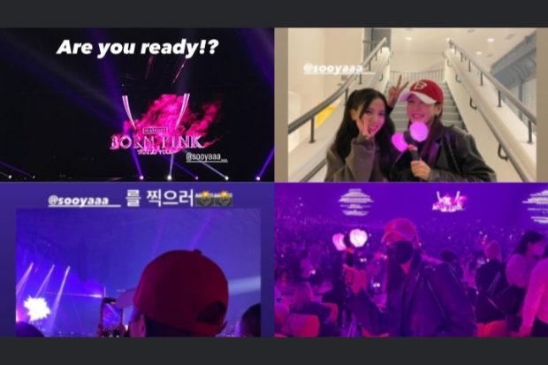 Jung Eugene di Konser Blackpink