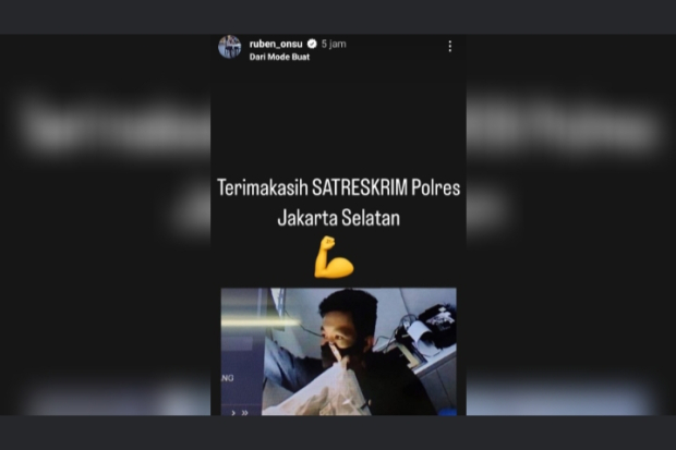 Pelaku Pencurian Toko Ruben Onsu Tertangkap