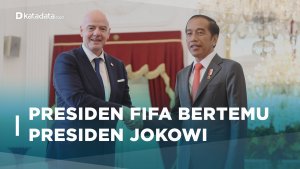 Pertemuan Jokowi Dengan Presiden FIFA, Bahas Apa?
