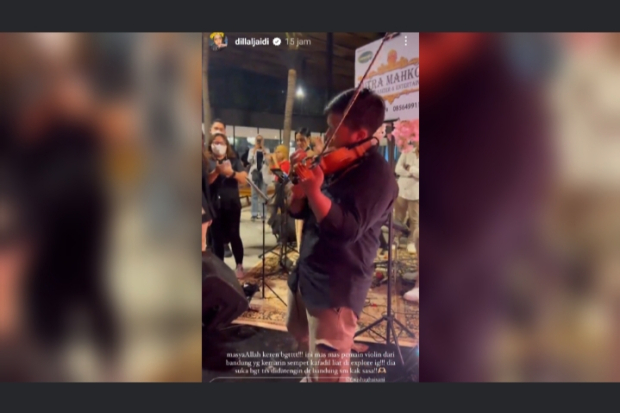 Momen ulang tahun Fadil Jaidi