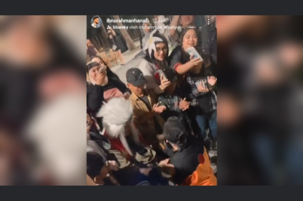 Momen ulang tahun Fadil Jaidi