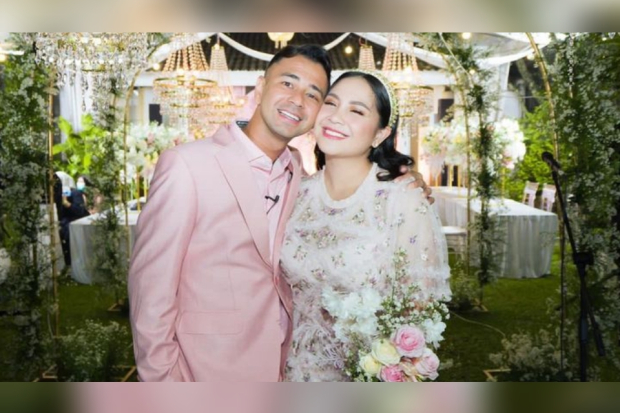 Perayaan Anniversary ke-8 pernikahan Raffi Ahmad dan Nagita Slavina