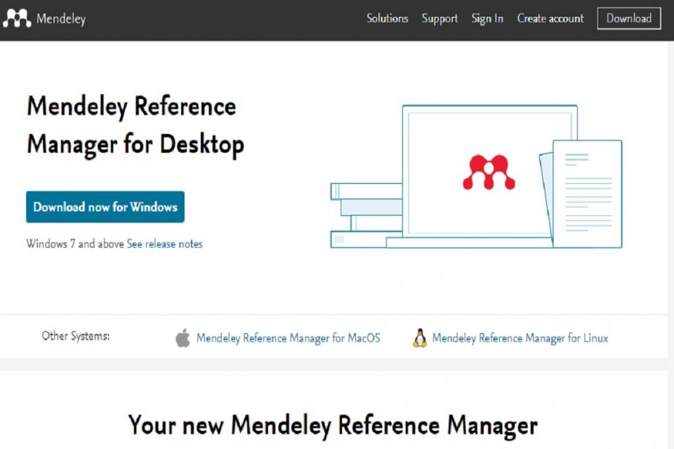 Cara Mendownload Mendeley di Laptop 