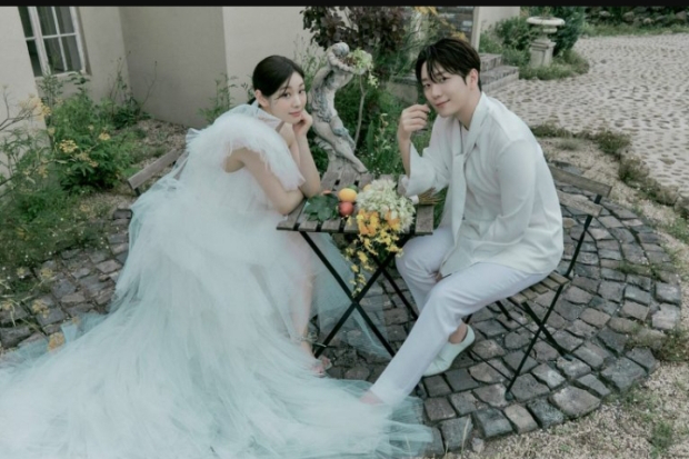 Pernikahan Kim Yuna dan Ko Woo Rim