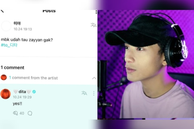 Dita Karang tahu soal Zayyan