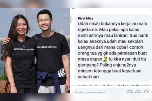 Komentar kocak netizen tantang kehidupan pernikahan Sisca Kohl dan Jess No Limit