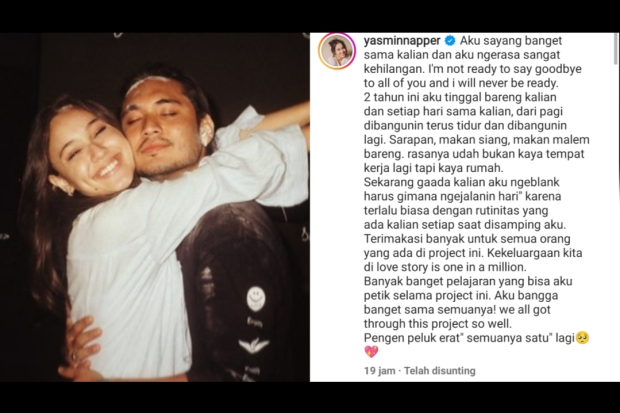 Yasmin Napper dan Giorgino Abraham