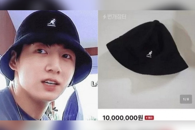 Topi Jungkook BTS yang dijual staf Kemenlu