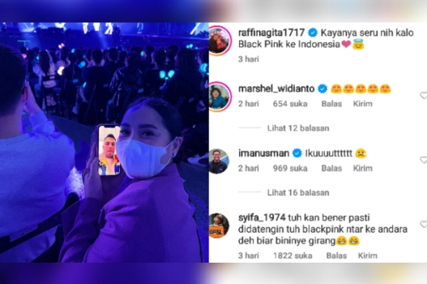 Raffi Ahmad bakal undang Blackpink ke Indonesia?