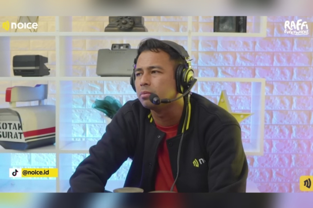 Jawaban Raffi Ahmad soal Nagita Slavina lepas cincin