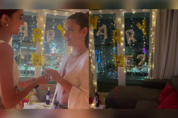 Momen Miss Grand Puerto Rico 2020 dan Miss Grand Argentina 2020 menikah