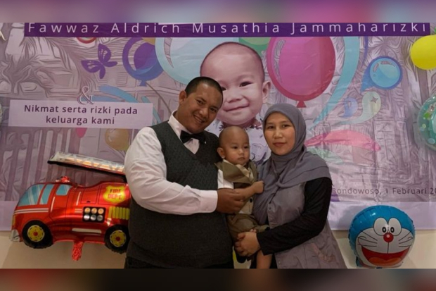 Popon Kerok dan keluarga