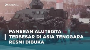 Resmi Dibuka, Indonesia Unjuk Gigi dalam Indo Defence Expo 2022