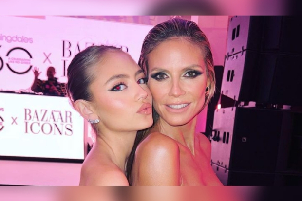 Heidi Klum dan Leni Klum