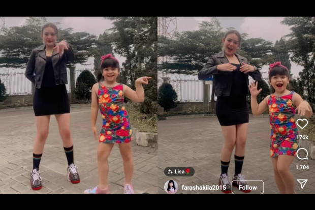 Amanda Manopo dan Fara Shakila