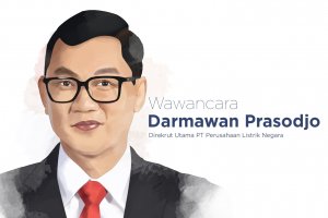 Direktur Utama PT PLN Darmawan Prasodjo