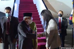 Wakil Presiden Ma'ruf Amin Tiba di Mesir untuk menghadiri COP27.