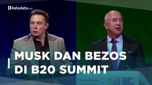 Musk dan Bezos di B20 Summit