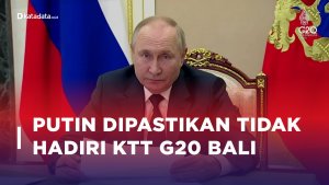 Jelang Acara Puncak KTT G20, Putin Dipastikan Tidak Hadir di Bali