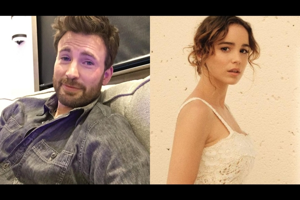 Chris Evans dan Alba Baptista