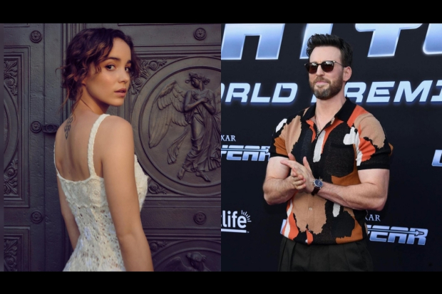 Chris Evans dan Alba Baptista