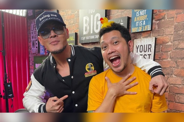 Agung Karmalogy dan Deddy Corbuzier
