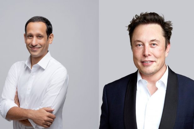 Menteri Nadiem Makarim dan CEO Tesla Elon Musk