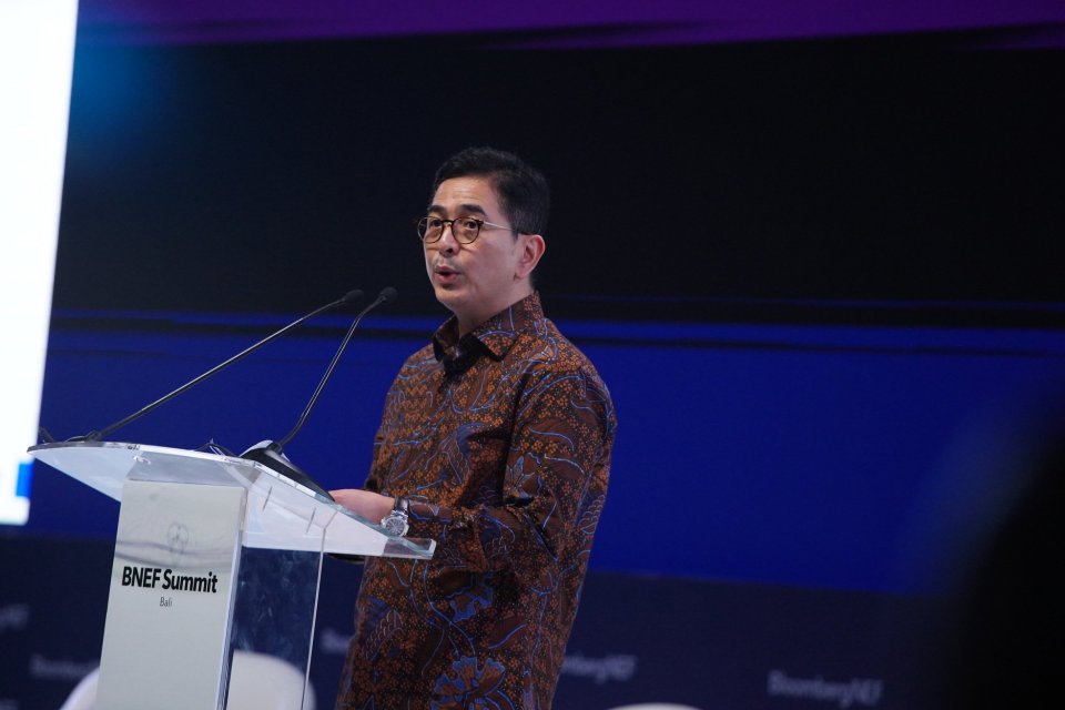 Ketua Umum Kamar Dagang dan Industri Indonesia (KADIN), Arsjad Rasjid, menghadiri BNEF Summit 2022 yang menjadi salah satu rangkaian acara KTT G20 Bali (12/11/2022).