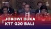 Jokowi Buka KTT G20 Bali