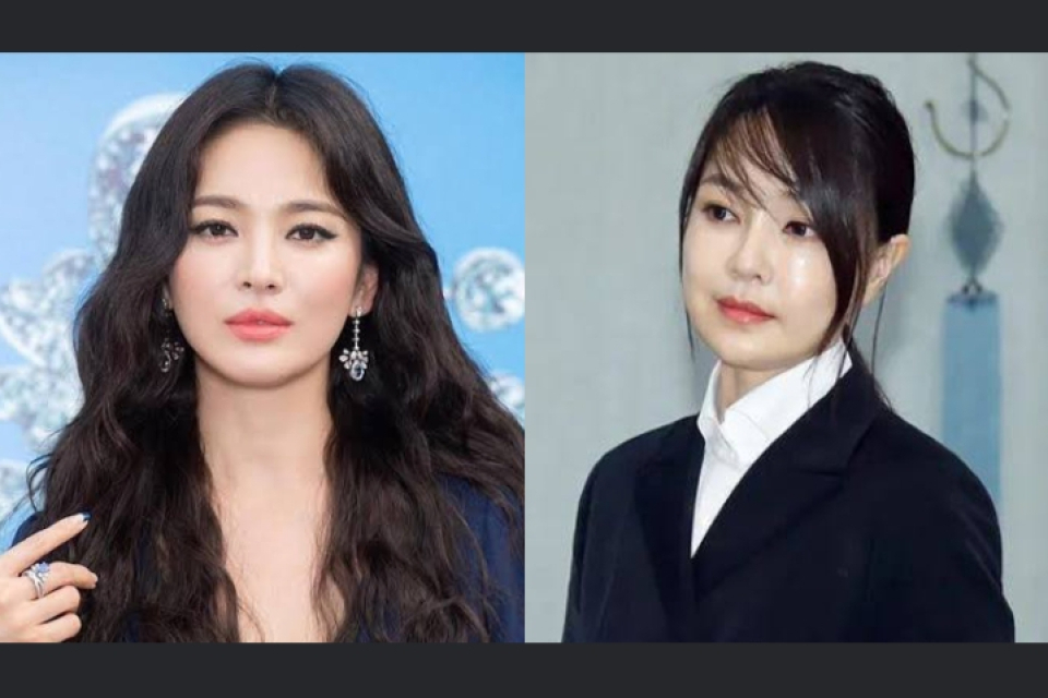 Song Hye Kyo, Ibu Negara Korea Selatan Kim Kun Hee