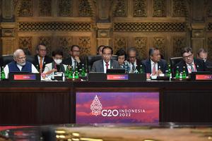 WORKING SESSION 3 KTT G20 INDONESIA
