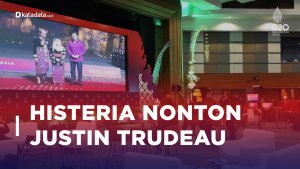 Histeria Nonton Justin Trudeau