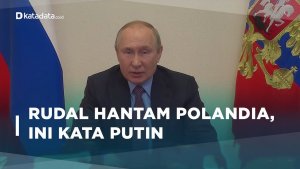 Putin Buka Suara Terkait Rudal Hantam Negara NATO