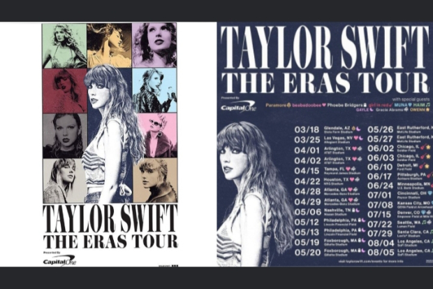 Daftar Taylor Swift THE ERA Tour 2023