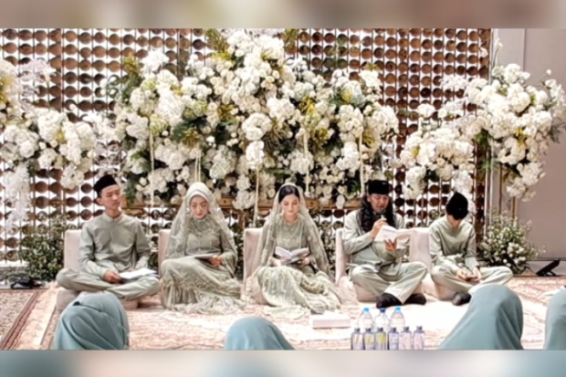 Prosesi Pengajian Sebelum Pernikahan Glenca Chysara dan Rendi Jhon