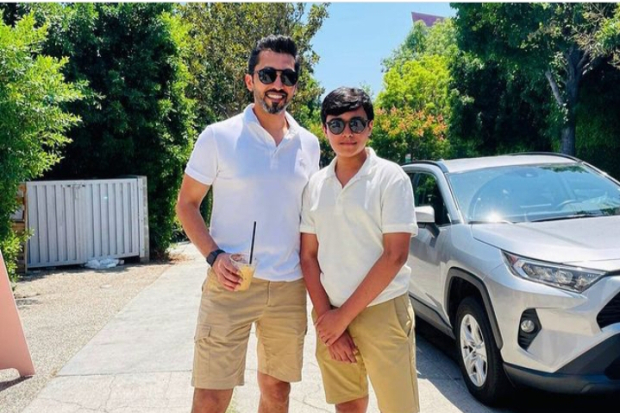 Fahad Al Kubaisi dan Anak