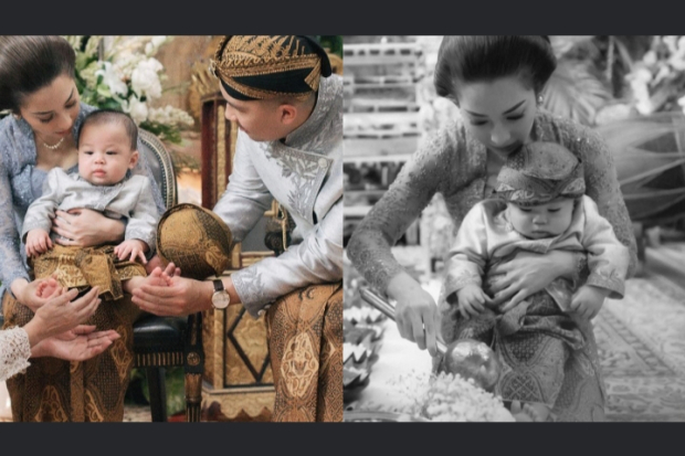 Acara Tedak Siten Baby Izz