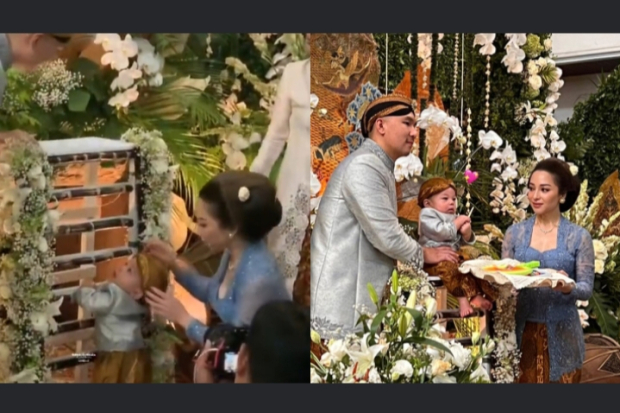 Acara Tedak Siten Baby Izz