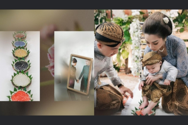 Acara Tedak Siten Baby Izz