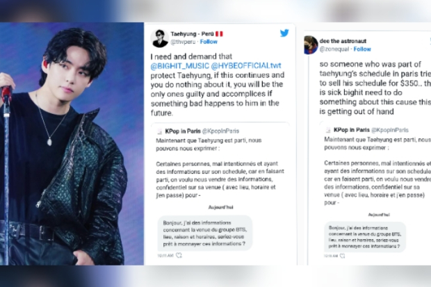 Staf HYBE Labels dikritik usai jual jadwal pribadi V BTS