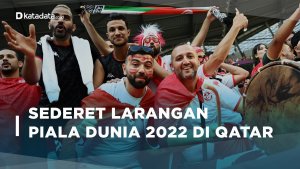 Sederet Larangan PIala Dunia 2022 di Qatar