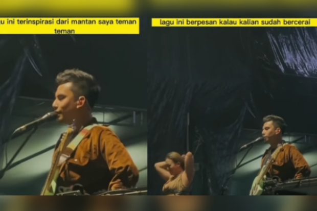 Okin alias Niko Al Hakim buat lagu untuk mantan